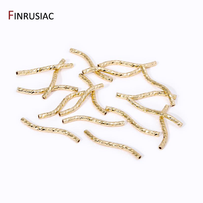 14/18K Gold Plated Brass 20/30 - đánh giá và giá Crimp Bead Tube