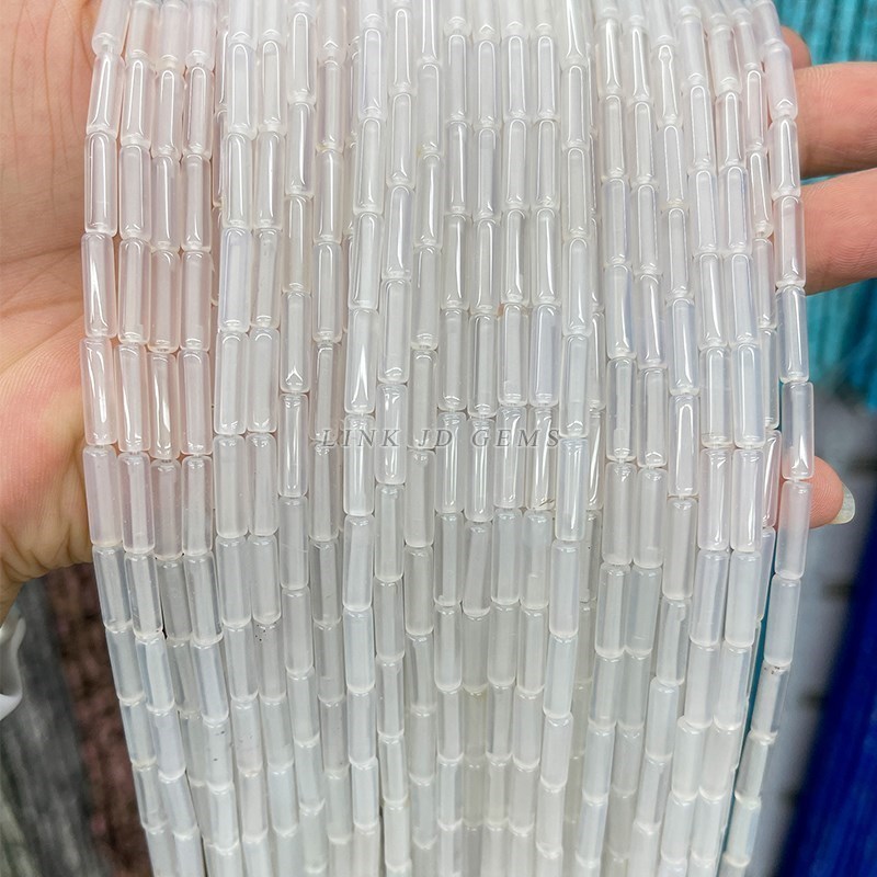 4*13Mm Mã Não Tự Nhiên Đá Aven - đánh giá và giá Crimp Bead Tube