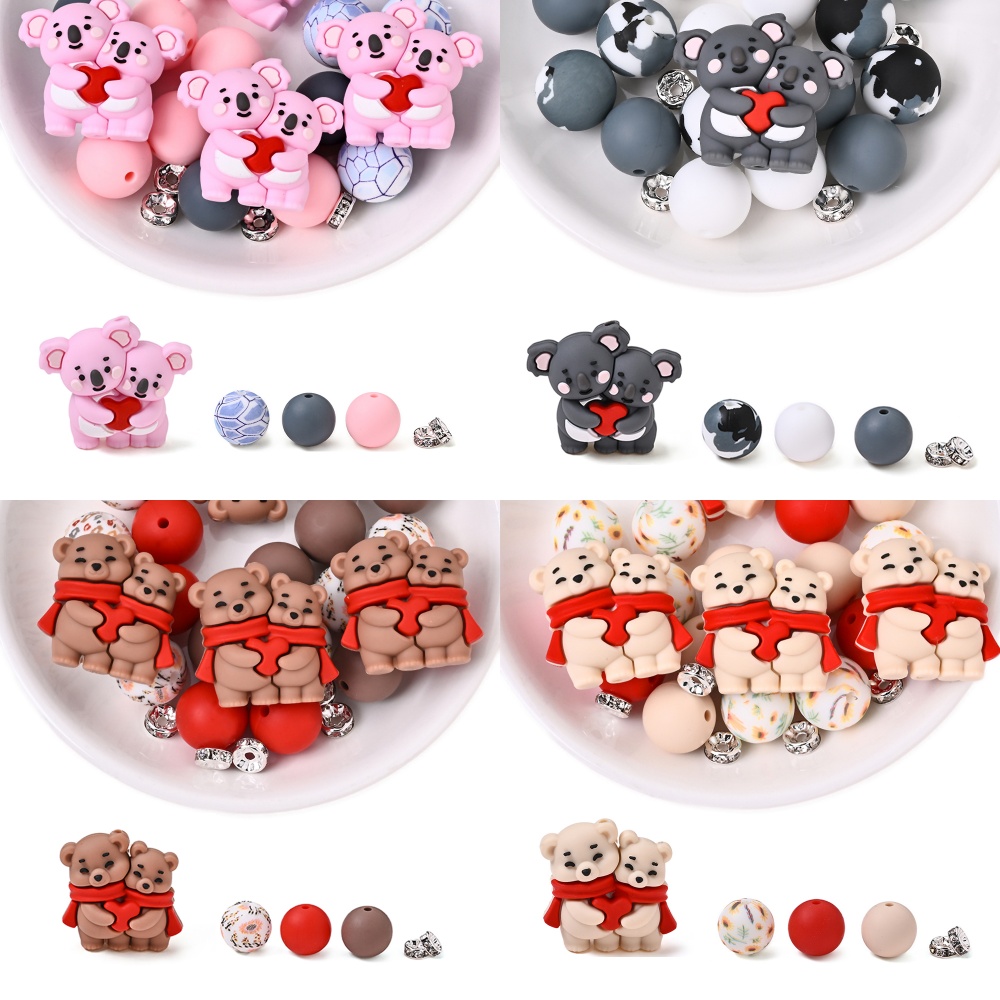 15/75Pcs Animals Silicone Bead - đánh giá và giá Jewelry Making For Dummies