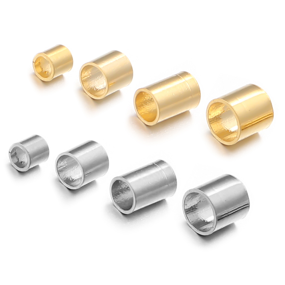 50/100pcs Stainless Steel Crim - đánh giá và giá Crimp Bead Tube
