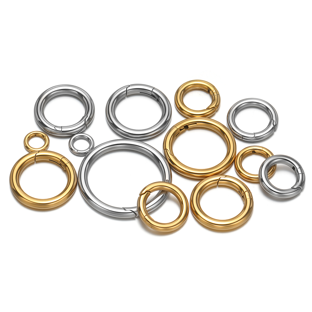 2Pcs/Lot Round Spring Clasps S - đánh giá và giá Jewelry Making Metal