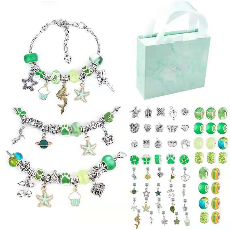 Charm Bracelet Making Kit DIY  - đánh giá và giá Jewelry Making Kits For Kids