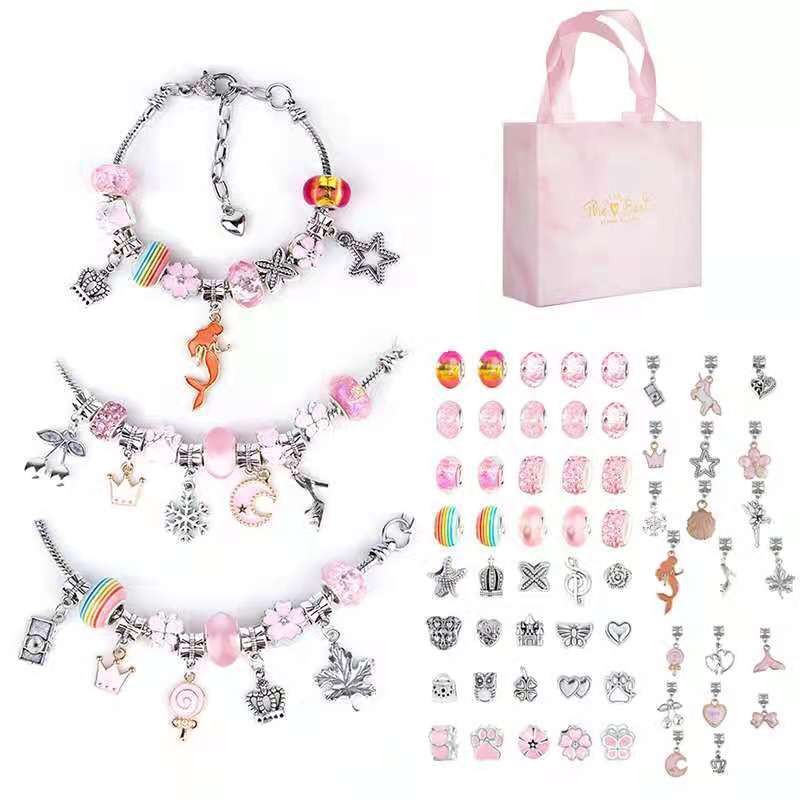 Charm Bracelet Making Kit DIY  - đánh giá và giá Jewelry Making Kits For Kids