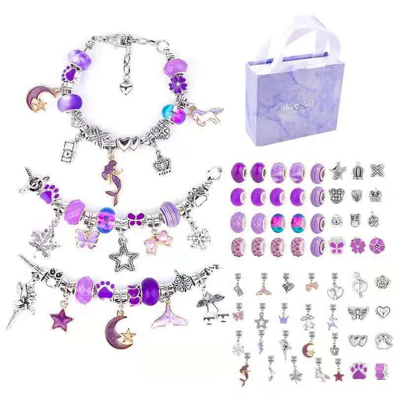 Charm Bracelet Making Kit DIY  - đánh giá và giá Jewelry Making Kits For Kids