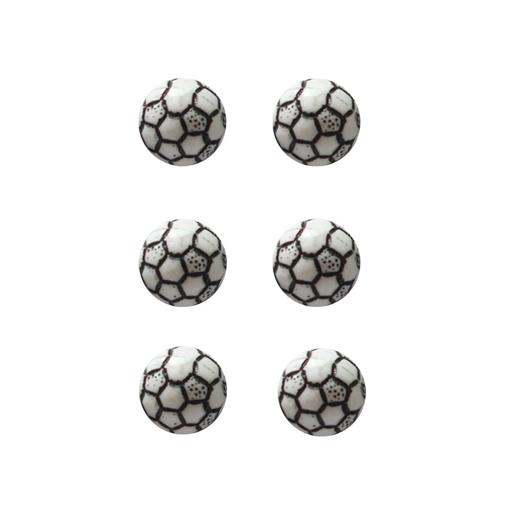 60Pcs Football Acrylic Beads O - đánh giá và giá Jewelry Making Kits For Kids