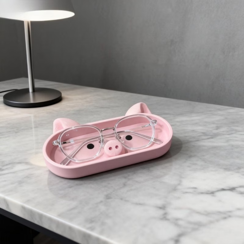 Pink pig shaped storage tray s - đánh giá và giá Jewelry Making Desk