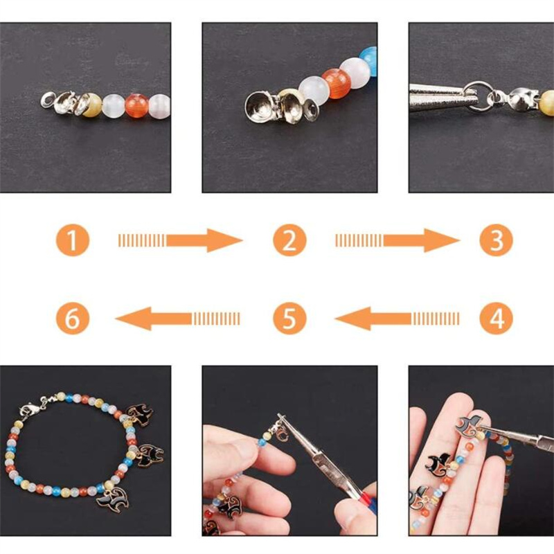 100pcs Stainless Steel Crimp B - đánh giá và giá Jewelry Making Knots For Clasps