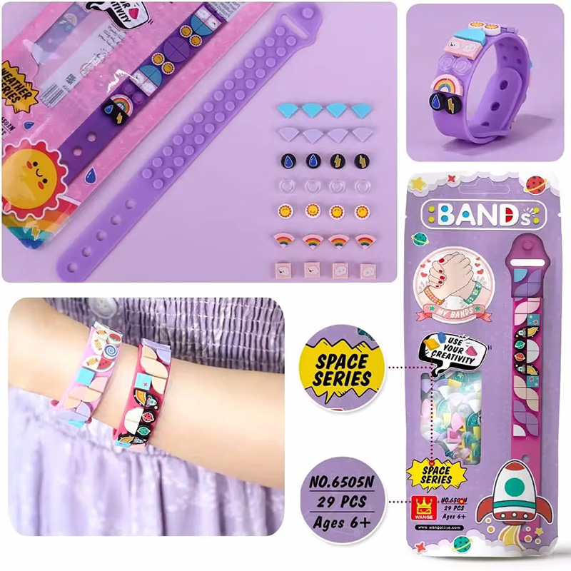 6Pcs/set Kids Building Blocks  - đánh giá và giá Jewelry Making Kits For Kids