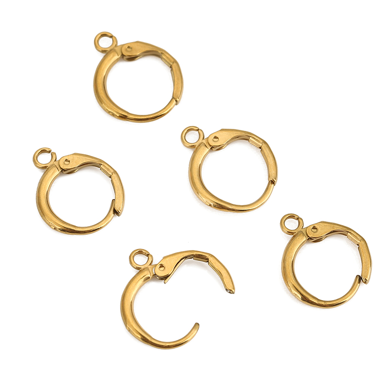 10pcs 12mm Hypoallergenic Earr - đánh giá và giá Jewelry Making Metal Supplies
