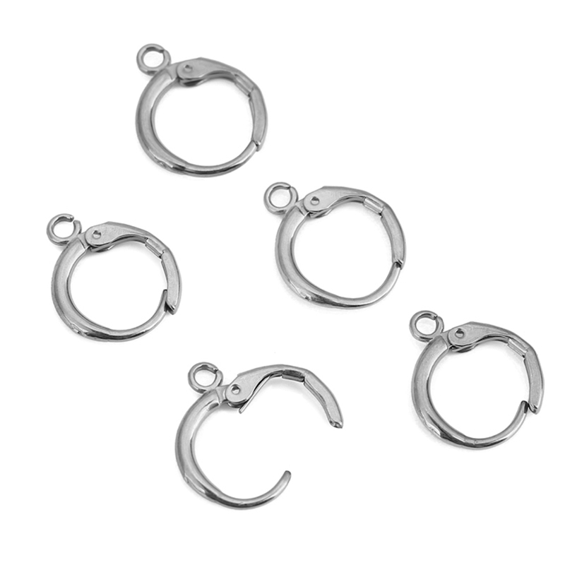 10pcs 12mm Hypoallergenic Earr - đánh giá và giá Jewelry Making Metal Supplies