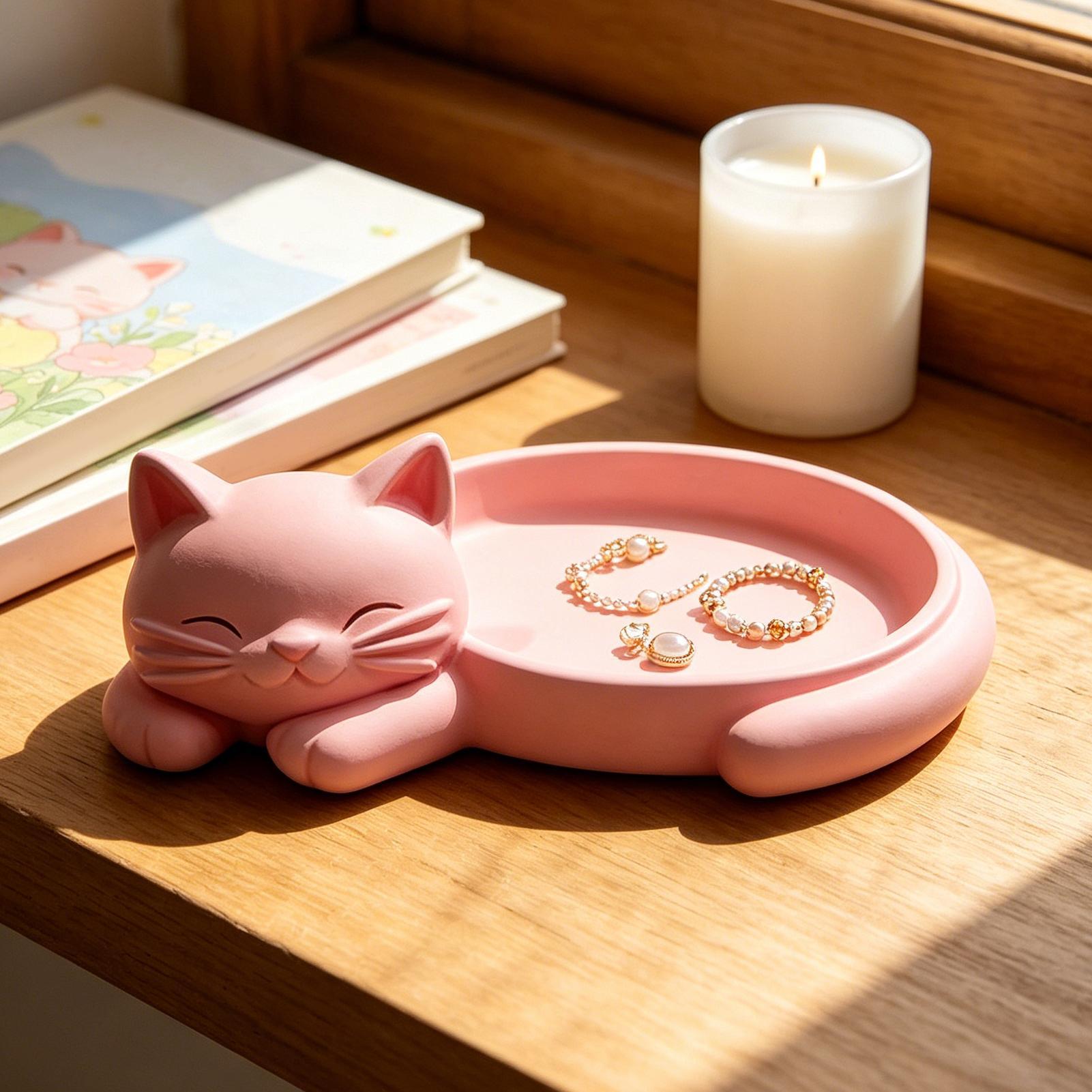 Cat Shaped Jewelry Organizer T - đánh giá và giá Jewelry Making Desk