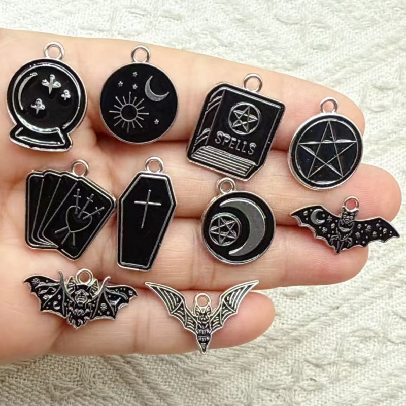 10pcs Moon Star Cross Book Cha - đánh giá và giá Jewelry Making Guide Book