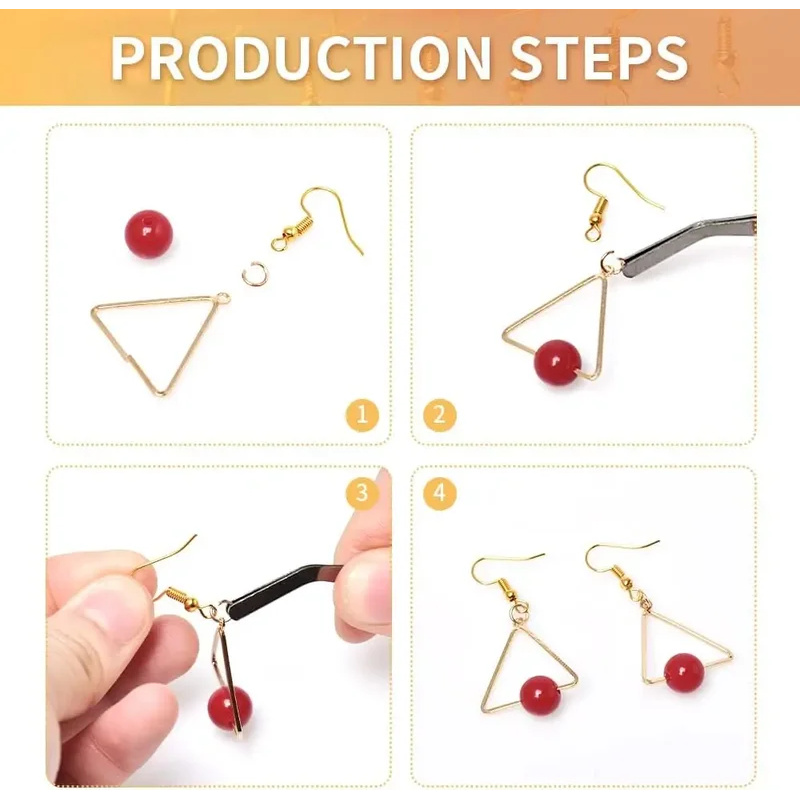 100/500pcs DIY Earring Finding - đánh giá và giá Jewelry Making Metal Supplies