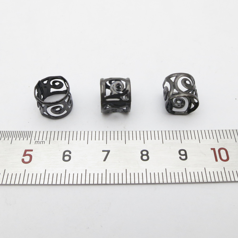 100pcs Hair Beads Jewelry, Bla - đánh giá và giá Crimp Bead Tube