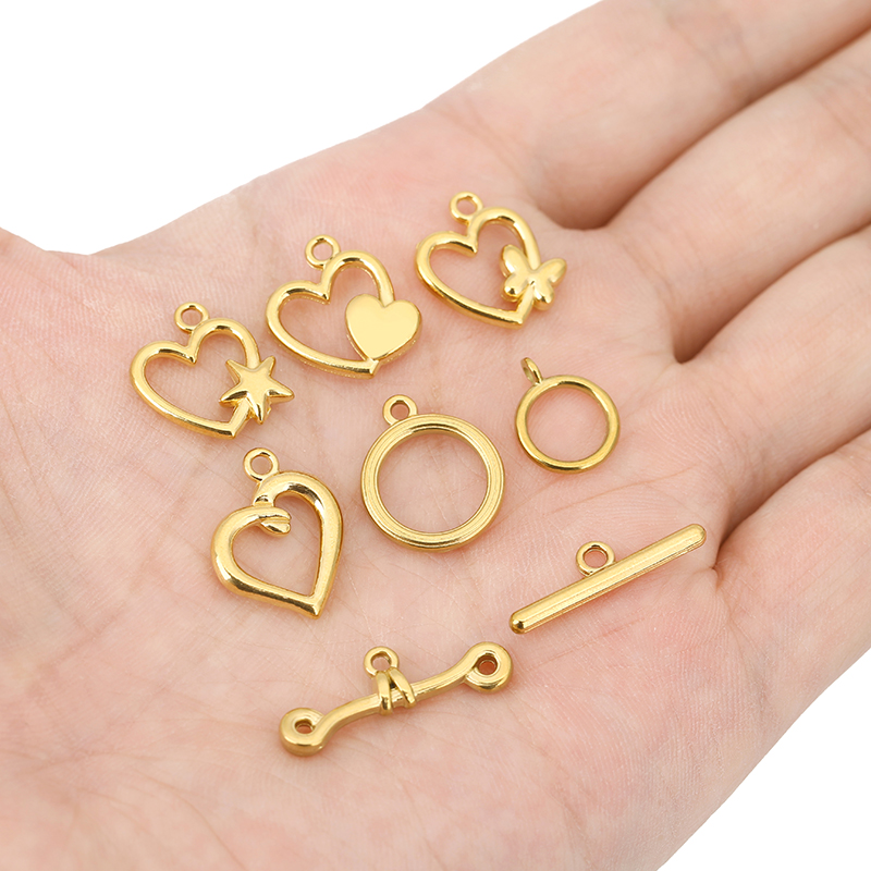 5sets PVD Never Fade Stainless - đánh giá và giá Jewelry Making Metal Supplies