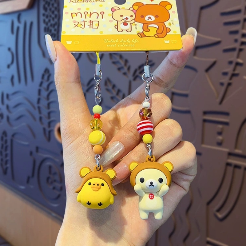 Cute Rilakkuma Korilakkuma Key - đánh giá và giá Jewelry Making With Beads