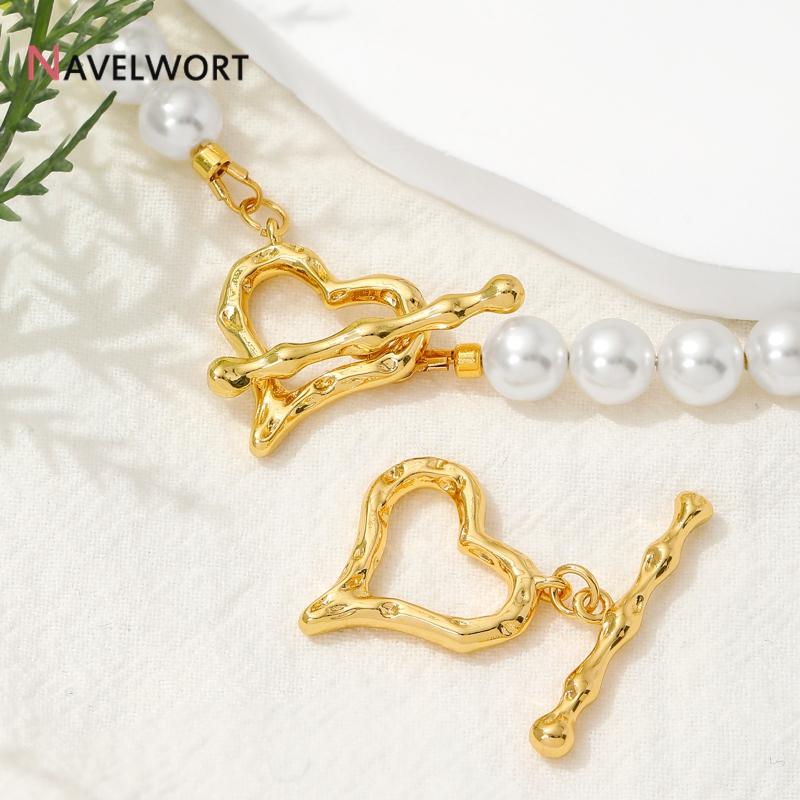 18K Gold Plated Heart Shape OT - đánh giá và giá Jewelry Making Metal