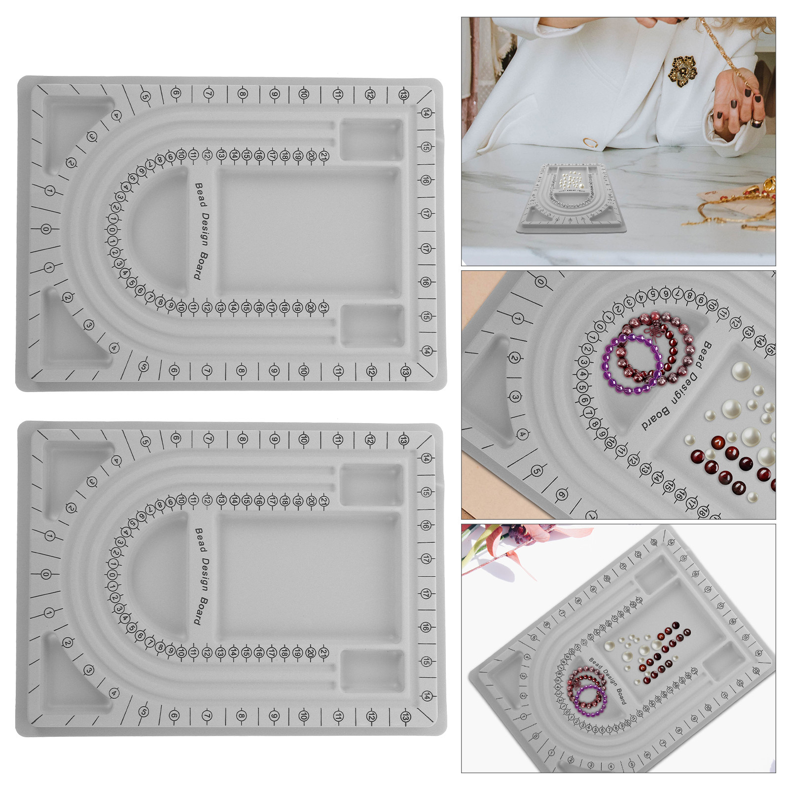 2Pcs Bead Design Board Jewelry - đánh giá và giá Jewelry Making With Beads