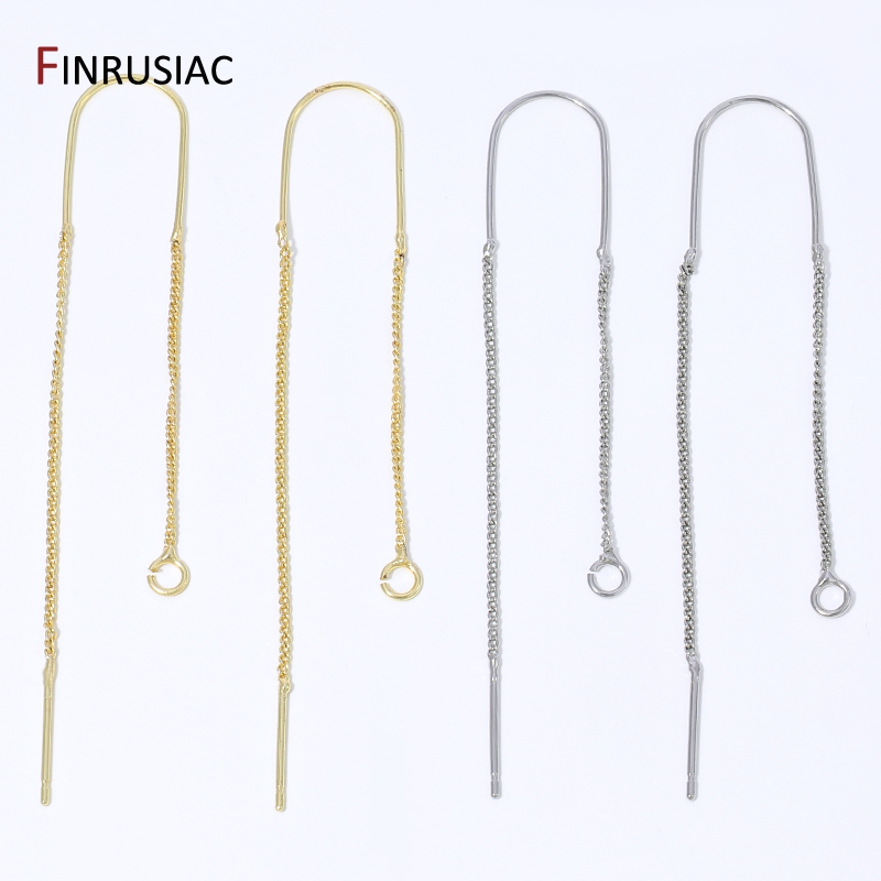 18K Gold Plated Brass Long Tas - đánh giá và giá Jewelry Making Essentials