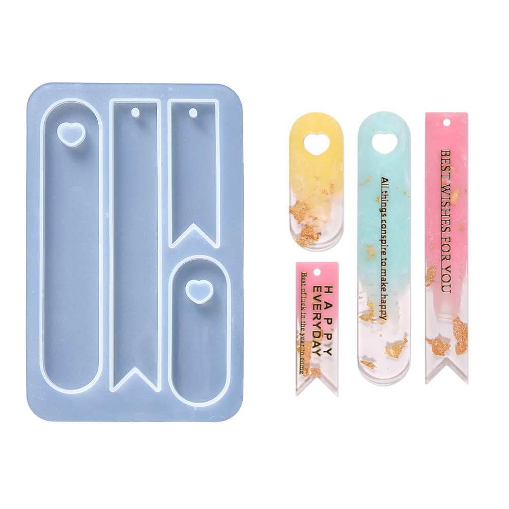 Oval Bookmark Silicone Mold He - đánh giá và giá Jewelry Making Guide Book