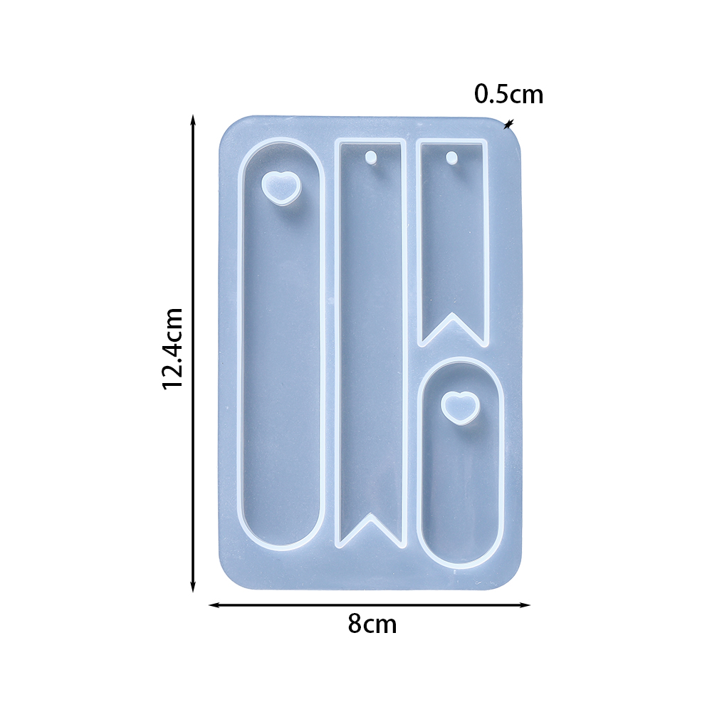 Oval Bookmark Silicone Mold He - đánh giá và giá Jewelry Making Guide Book