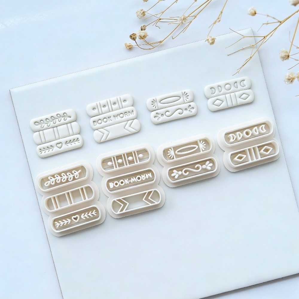 7pcs/set Book Stack Themed Pol - đánh giá và giá Jewelry Making Guide Book