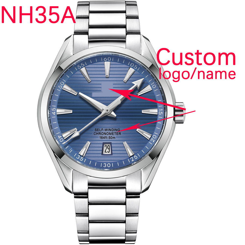 Luxury NH35 Movt Custom Logo 4 - đánh giá và giá Making Custom Jewelry