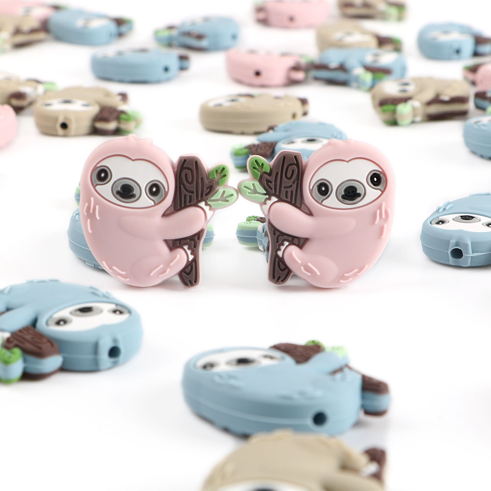3pc/Lot Cartoon Mini Sloth Sil - đánh giá và giá Jewelry Making For Dummies