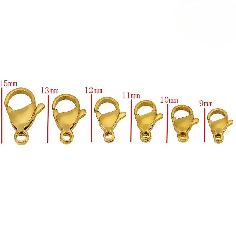 20pcs Stainless Steel Lobster  - đánh giá và giá Jewelry Making Essentials