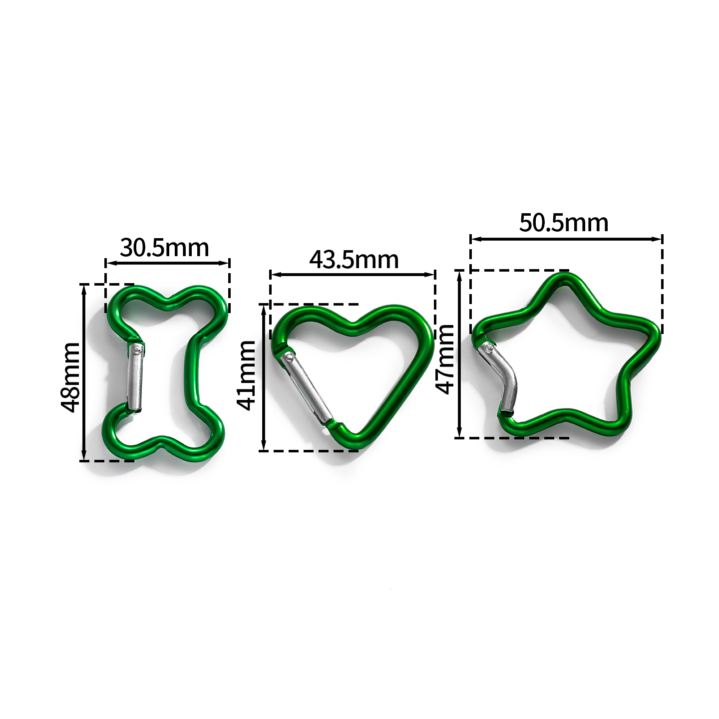 1pcs/Lot Aluminum Mini Carabin - đánh giá và giá Jewelry Making Beginners