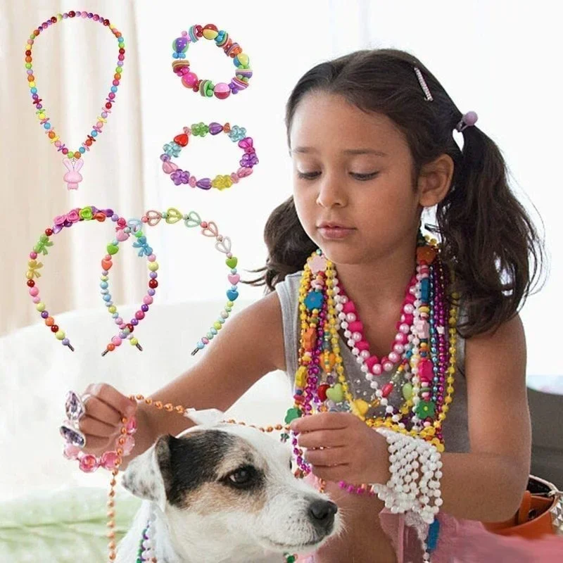 Girls DIY Bead Set Jewelry Mak - đánh giá và giá Jewelry Making Kits For Kids
